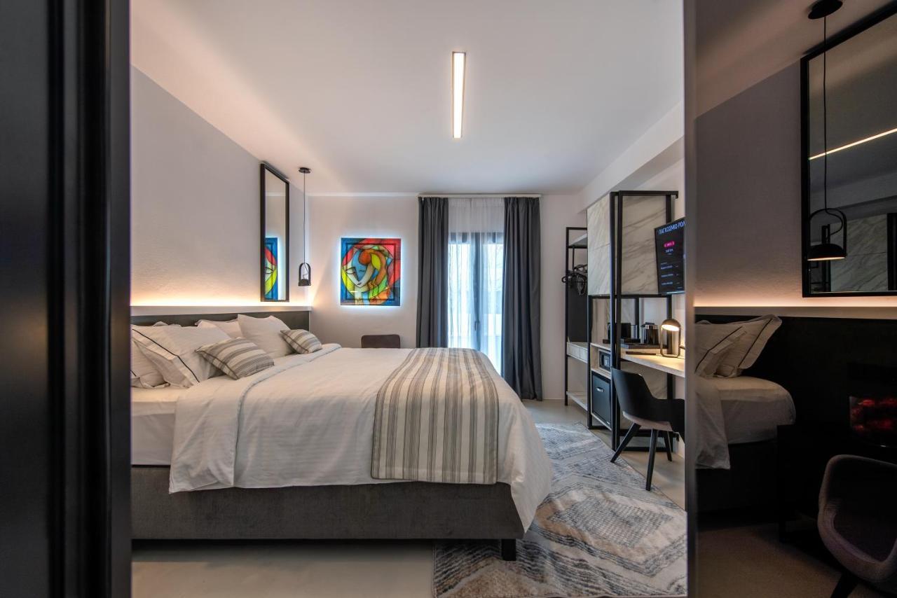 Central Boutique Hotel By Naoussa Hills Adults Only Ngoại thất bức ảnh